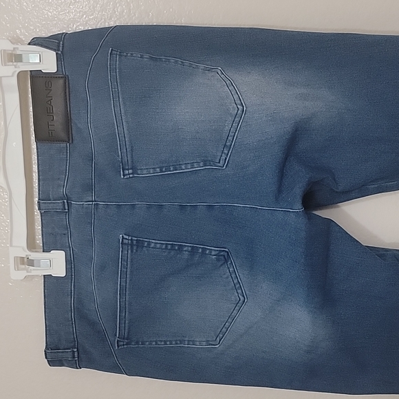 Fitjeans Mid Waisted Women's 360 Blue size Large - Picture 5 of 8